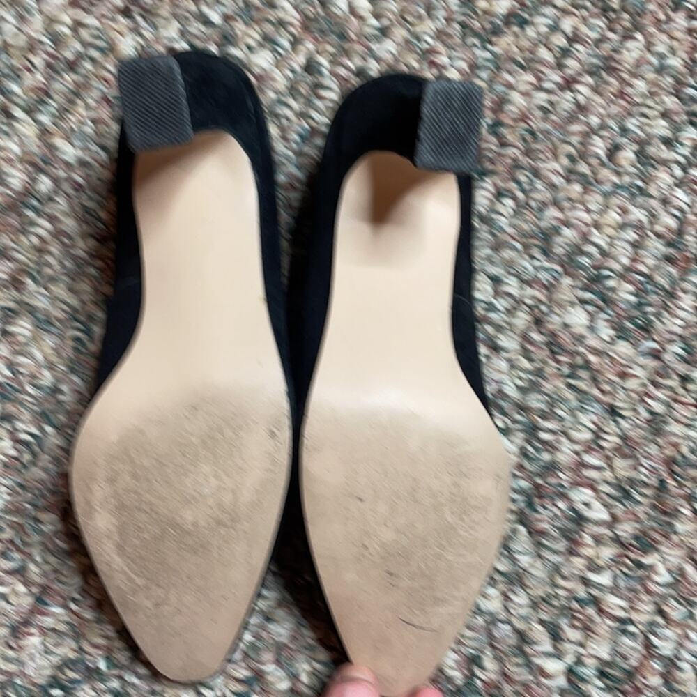 Escapade leather black 3 inch heels - Picture 6 of 9
